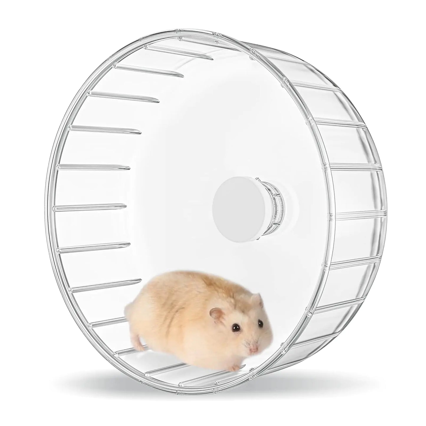 BUCATSTATE Hamster Wheel Silent 6.7in Hamster Exercise Wheels Basic- Quiet Spinner Hamster Running Wheels for Gerbil Dwarf Syrian Hamster Rat Mice