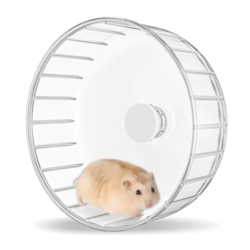 BUCATSTATE Hamster Wheel Silent 6.7in Hamster Exercise Wheels Basic- Quiet Spinner Hamster Running Wheels for Gerbil Dwarf Syrian Hamster Rat Mice