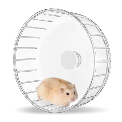 BUCATSTATE Hamster Wheel Silent 6.7in Hamster Exercise Wheels Basic- Quiet Spinner Hamster Running Wheels for Gerbil Dwarf Syrian Hamster Rat Mice