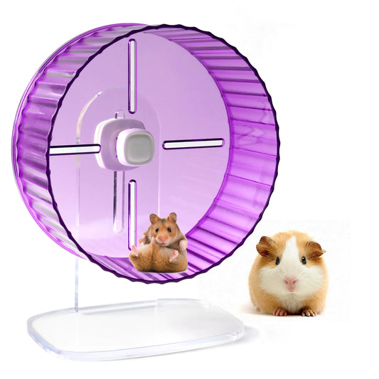 JJMOLLE Hamster Wheel 8.3inch Silent Hamster Wheel Adjustable Height Turtle Wheel Turtle Tank Accessories Dwarf Hamster Wheel Hedgehog Wheel Gerbil Wheel Parrot Exercise Wheels